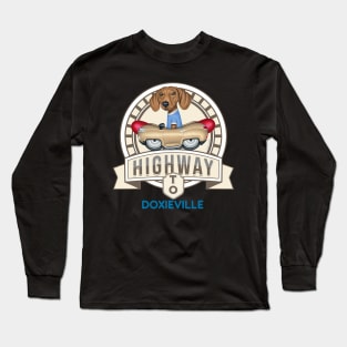 Highway to Doxieville Long Sleeve T-Shirt